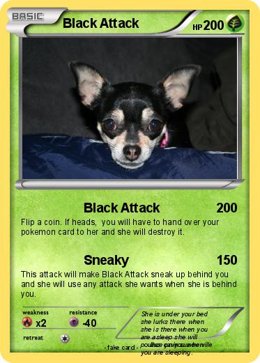 Pokemon Black Attack