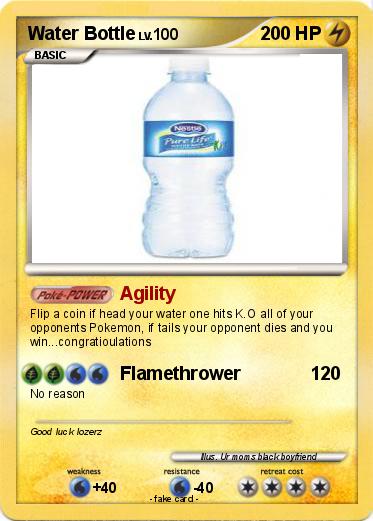 Pokemon Water Bottle