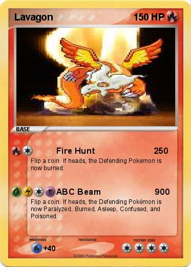 Pokemon Lavagon                              