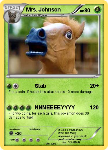 Pokemon Mrs. Johnson
