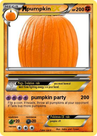 Pokemon pumpkin
