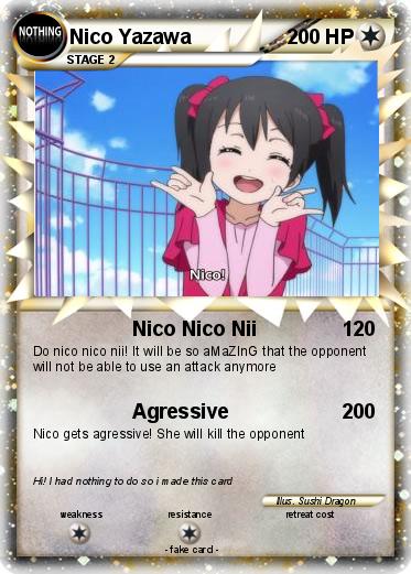 Pokemon Nico Yazawa