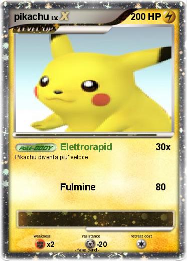 Pokemon pikachu