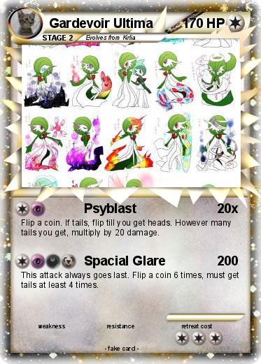 Pokemon Gardevoir Ultima
