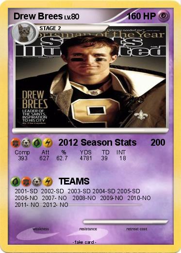 Pokemon Drew Brees