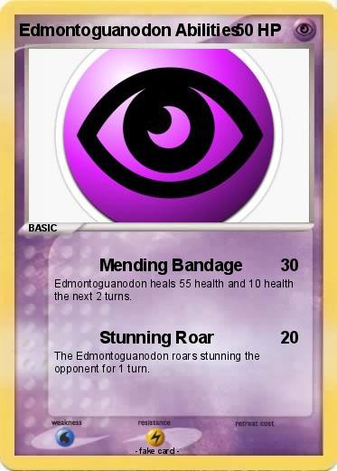 Pokemon Edmontoguanodon Abilities