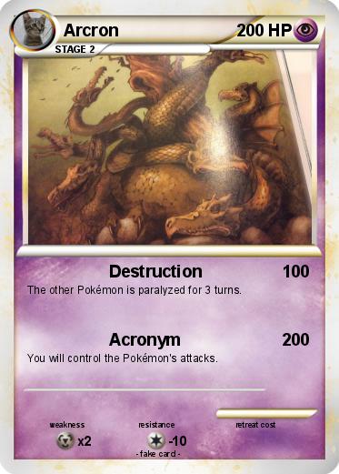 Pokemon Arcron