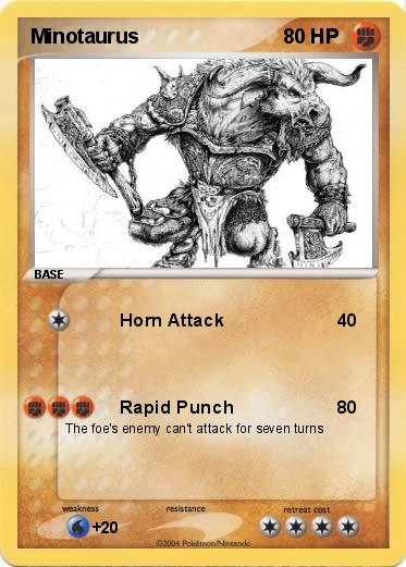 Pokemon Minotaurus