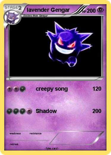 Pokemon lavender Gengar