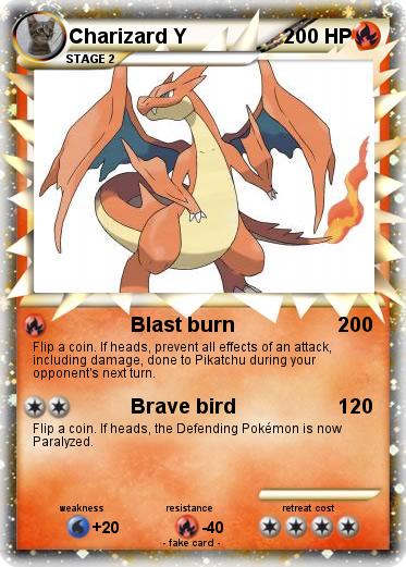 Pokemon Charizard Y