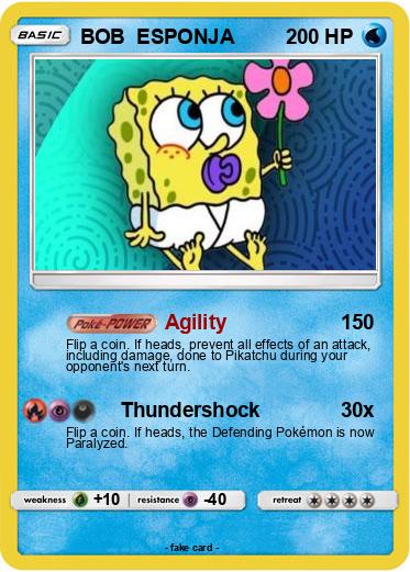 Pokemon BOB  ESPONJA
