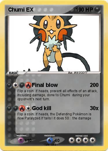 Pokemon Chumi EX