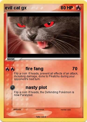 Pokemon evil cat gx