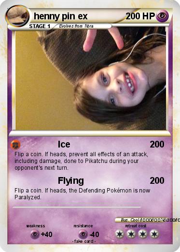 Pokemon henny pin ex