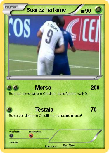 Pokemon Suarez ha fame