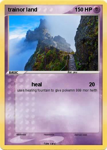Pokemon trainor land