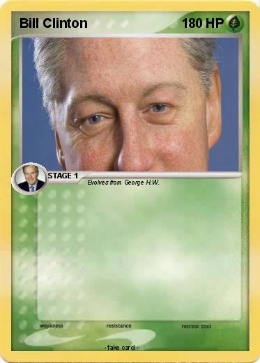 Pokemon Bill Clinton