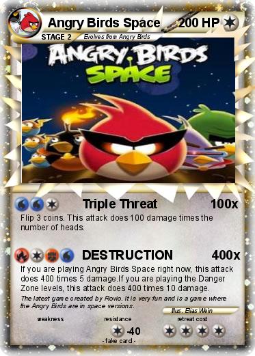 Pokemon Angry Birds Space
