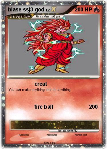 Pokemon blase ssj3 god