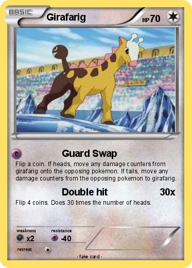 Pokemon Girafarig