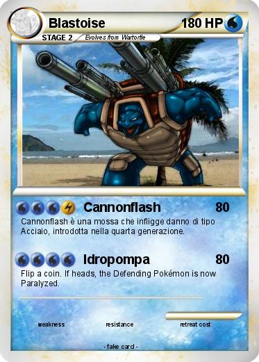 Pokemon Blastoise