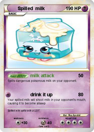 Pokemon Spilled  milk Pokemon Spilled  milk