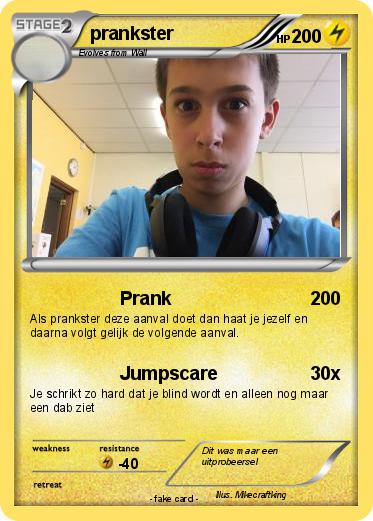 Pokemon prankster