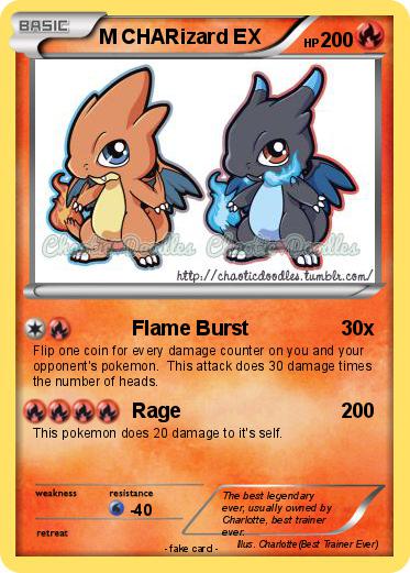 Pokemon M CHARizard EX