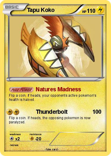 Pokemon Tapu Koko