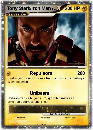 Pokemon Tony Stark/Iron Man