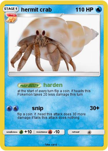 Pokemon hermit crab