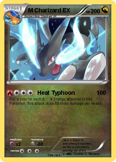Pokemon M Charizard EX
