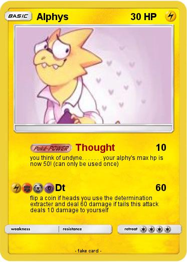 Pokemon Alphys