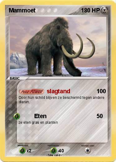 Pokemon Mammoet