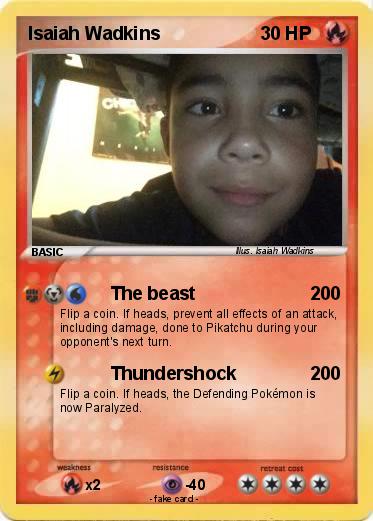 Pokemon Isaiah Wadkins