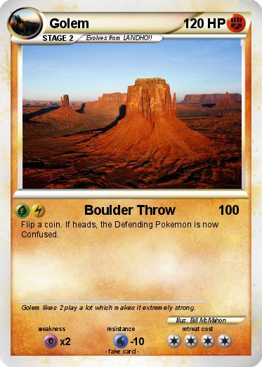 Pokemon Golem