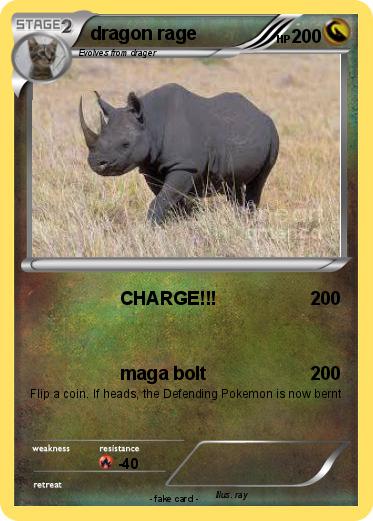 Pokemon dragon rage