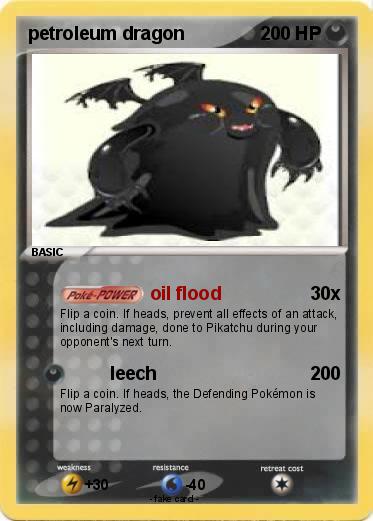 Pokemon petroleum dragon