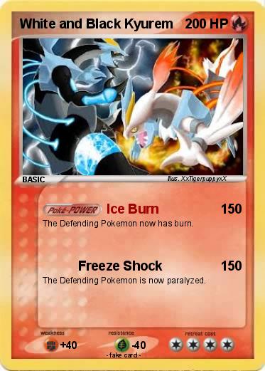 Pokemon White and Black Kyurem