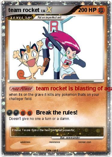 Pokemon team rocket