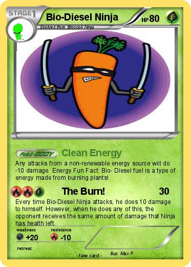 Pokemon Bio-Diesel Ninja