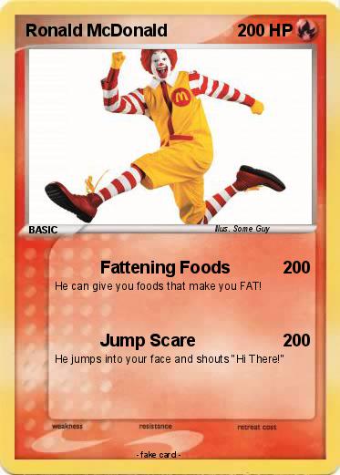 Pokemon Ronald McDonald