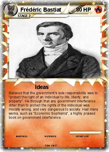 Pokemon Frédéric Bastiat