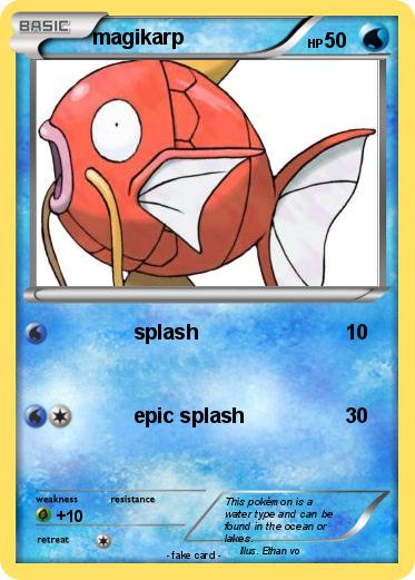 Pokemon magikarp