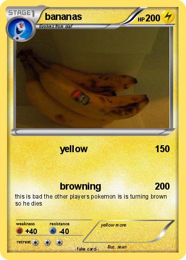 Pokemon bananas