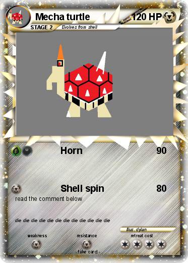 Pokemon Mecha turtle