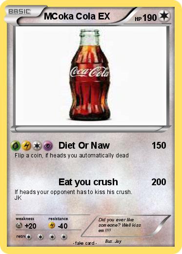 Pokemon MCoka Cola EX
