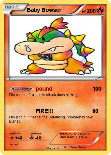Pokemon Baby Bowser