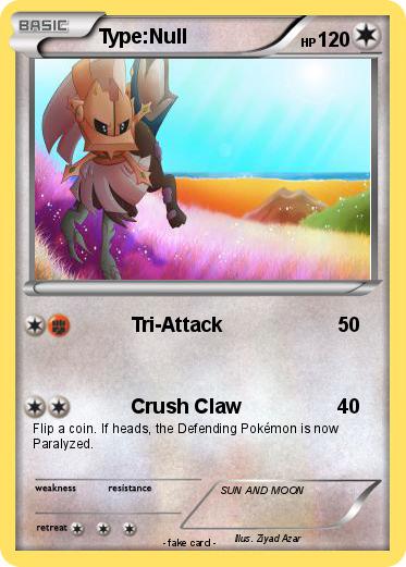 Pokemon Type:Null