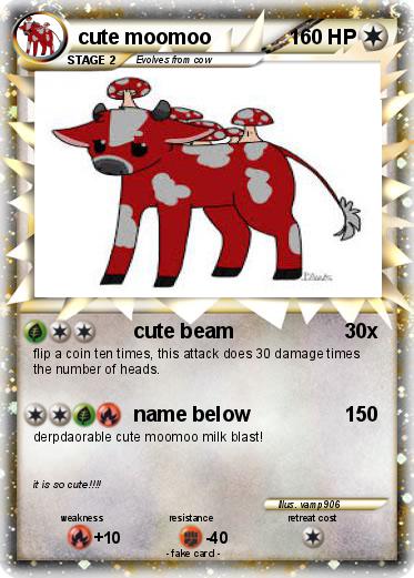 Pokemon cute moomoo